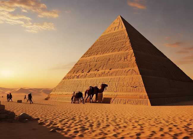 埃及金字塔的故事、埃及金字塔的故事概述