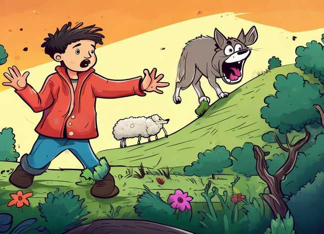 儿童故事狼来了短视频 - 幼儿故事狼来了视频