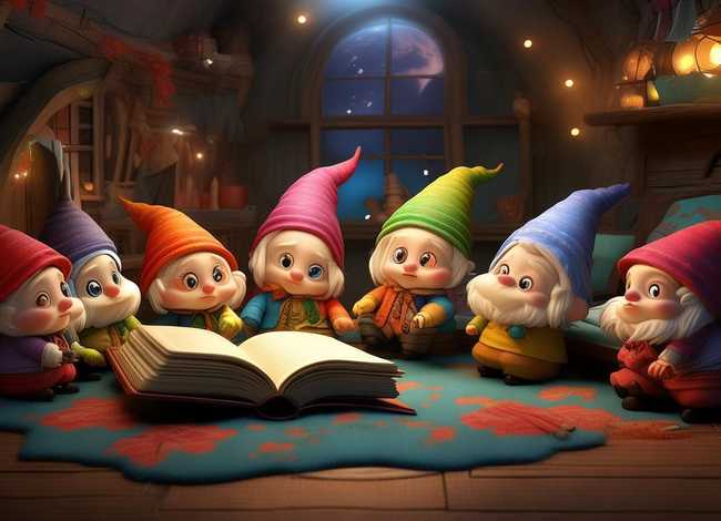 儿童睡前故事集七个小矮人，七个小矮人睡前故事文字版