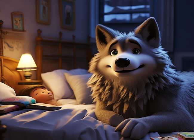 大灰狼儿童睡前故事在线收听；大灰狼的故事 睡前故事在线听mp3