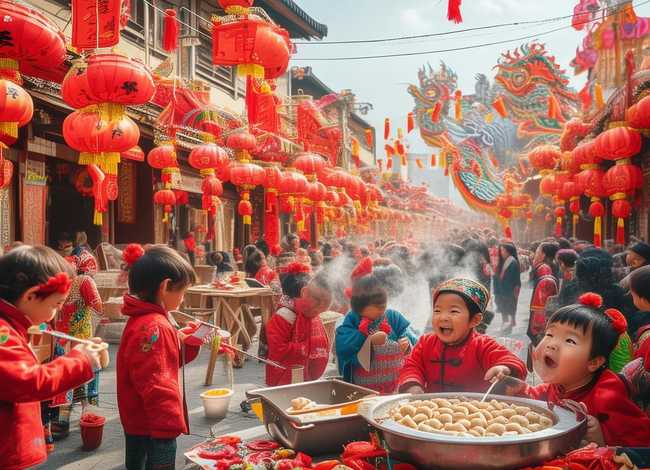 春节风俗儿童绘画故事,春节的风俗儿童画 春节风俗儿童绘画故事,春节的风俗儿童画