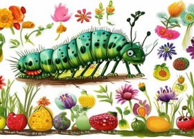 儿童绘本故事好饿的毛毛虫完整版，幼儿绘本好饿的毛毛虫绘本故事内容