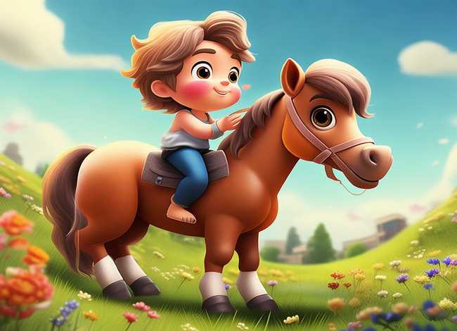 儿童故事马、关于马的幼儿故事简短