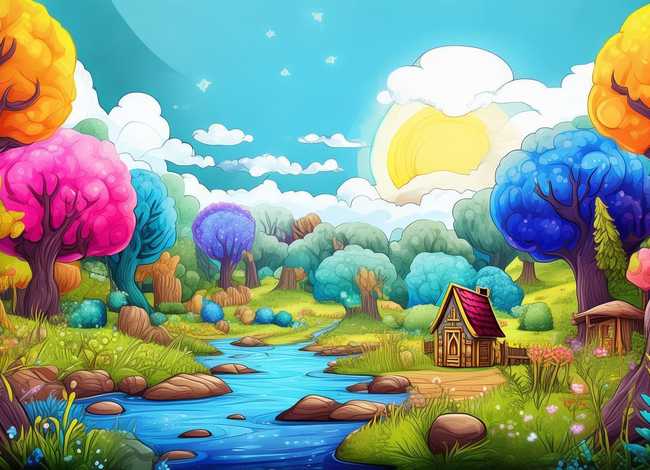 儿童故事背景免费模板 幼儿故事背景视频