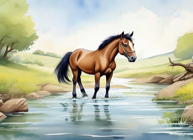 小马过河故事及配图 小马过河故事及配图图片