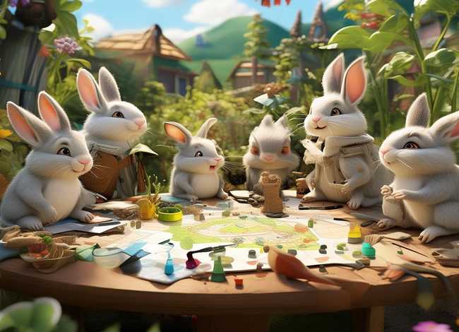 兔子先生的菜园子故事视频，兔子先生的菜园子中班故事活动教案