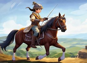 儿童故事胡服骑射（胡服骑射故事视频）