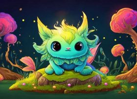 儿童怪兽故事文本 - 怪兽的故事绘本