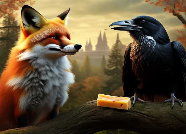 睡前故事狐狸和乌鸦文字版 睡前故事狐狸和乌鸦文字版图片 睡前故事狐狸和乌鸦文字版 睡前故事狐狸和乌鸦文字版图片