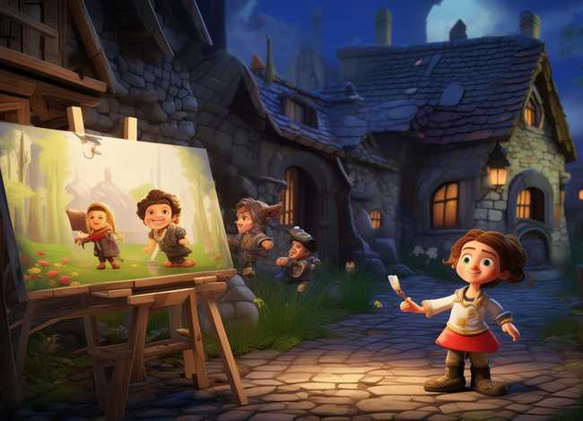 我的绘画故事、我的绘画故事主角时间地点事情经过 我的绘画故事、我的绘画故事主角时间地点事情经过