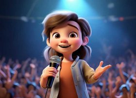 儿童上台讲故事结束发朋友圈，小朋友讲故事结束语