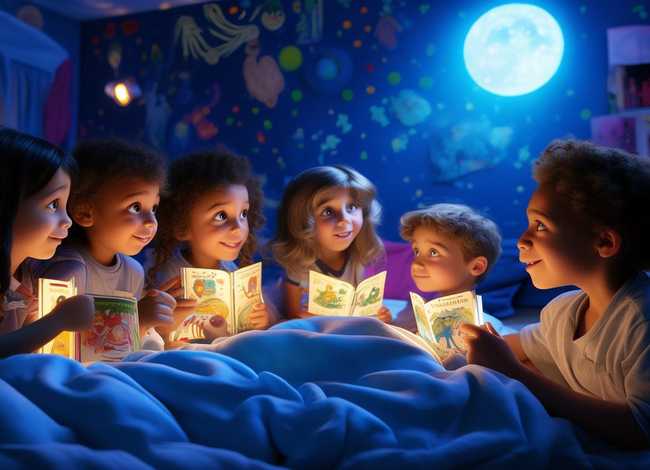 3-6岁儿童睡前故事5篇、3~6岁睡前故事大全