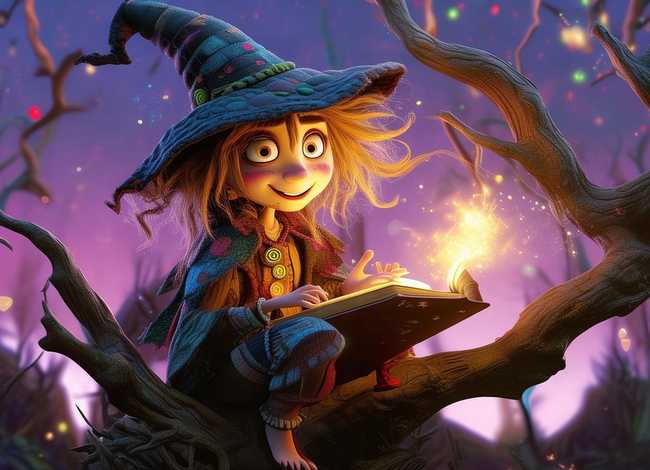 儿童恶女故事,恶女巫的故事 儿童恶女故事,恶女巫的故事