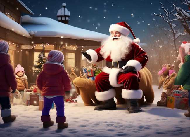 儿童故事圣诞老人，圣诞老人的故事幼儿园