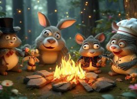 少儿动物故事100篇 - 少儿动物故事100篇搞笑版