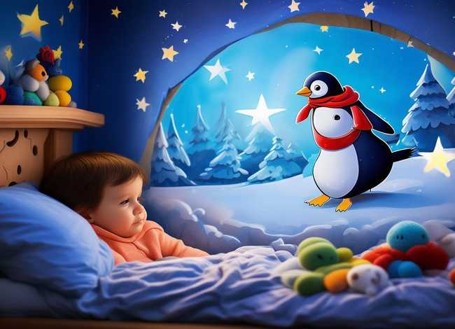 企鹅故事儿童睡前故事、睡前小故事企鹅