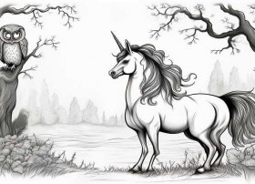 神话故事图片插图 - 神话故事图片插图简笔画