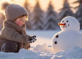 儿童故事雪孩子完整版（幼儿故事《雪孩子》）