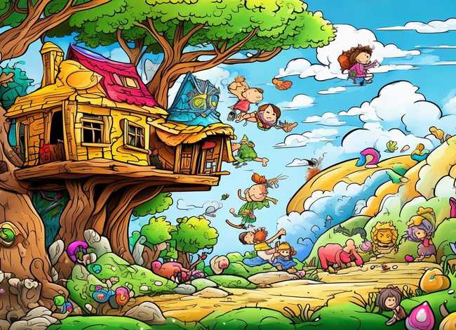 儿童手绘故事漫画（少儿漫画手绘小故事）