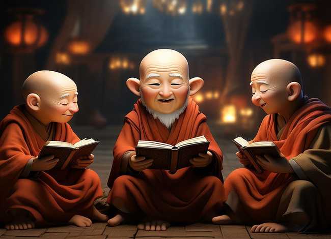 三个和尚睡前故事；三个和尚的睡前故事会