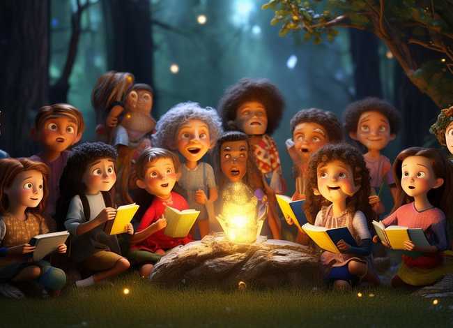 儿童故事文案生成图片；幼儿故事文案大全