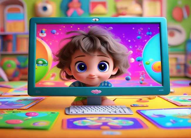 儿童电脑图片大全；儿童电脑图片大全大图
