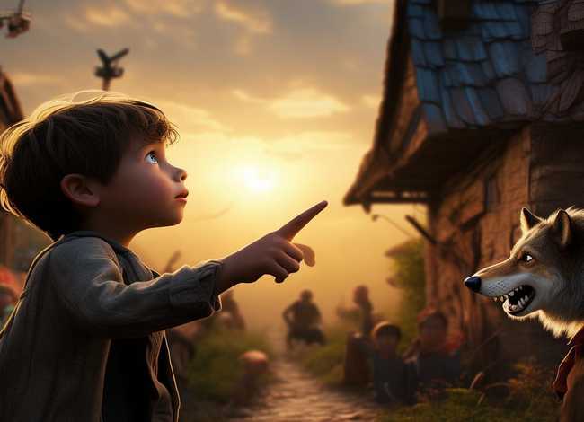 幼儿睡前故事狼来啦；幼儿园故事大全 睡前故事狼来了