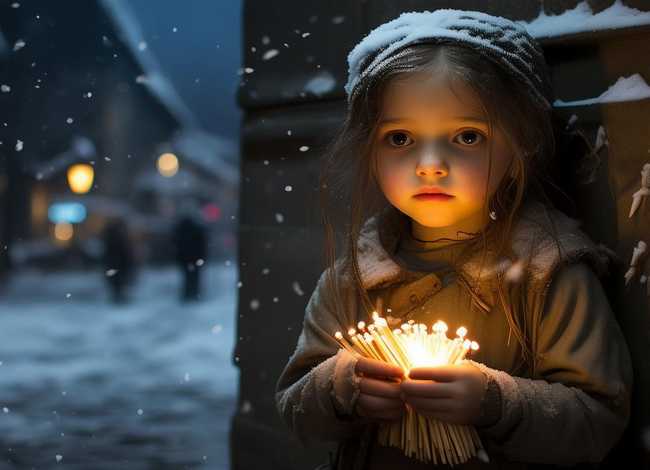 卖火柴的小女孩故事原文（卖火柴的小女孩故事原文英语）