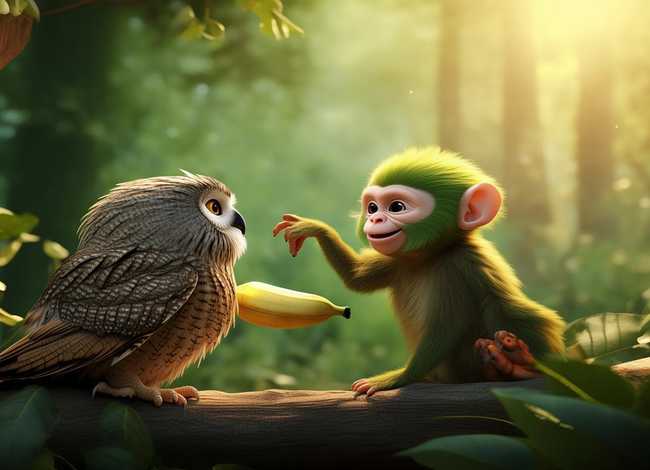 儿童小故事短篇小猴讲礼貌 - 小猴子讲礼貌的故事