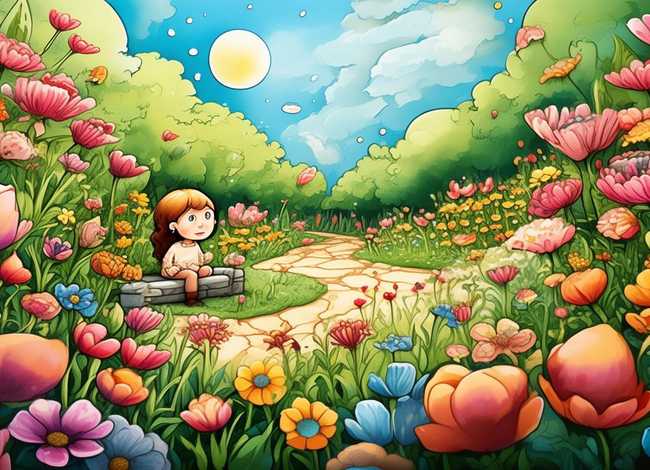 关于花的故事绘本，关于花的故事绘本图片