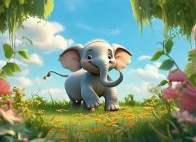 关于大象的幼儿故事 - 关于大象的幼儿故事大全