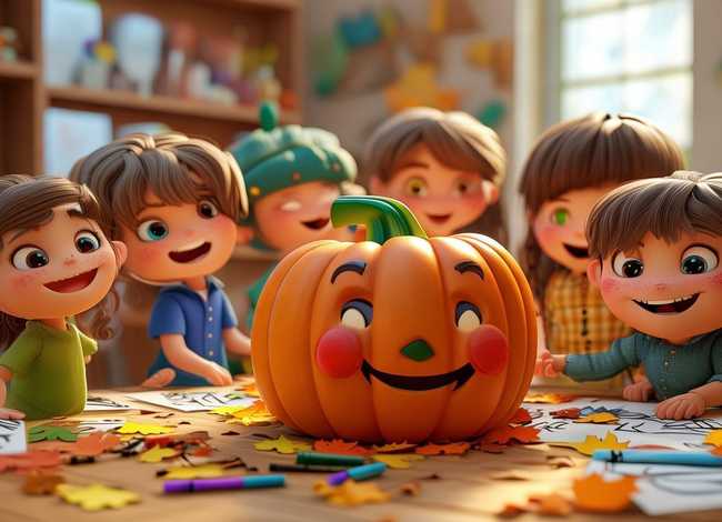 关于南瓜的儿童简短故事（关于南瓜的故事幼儿园）