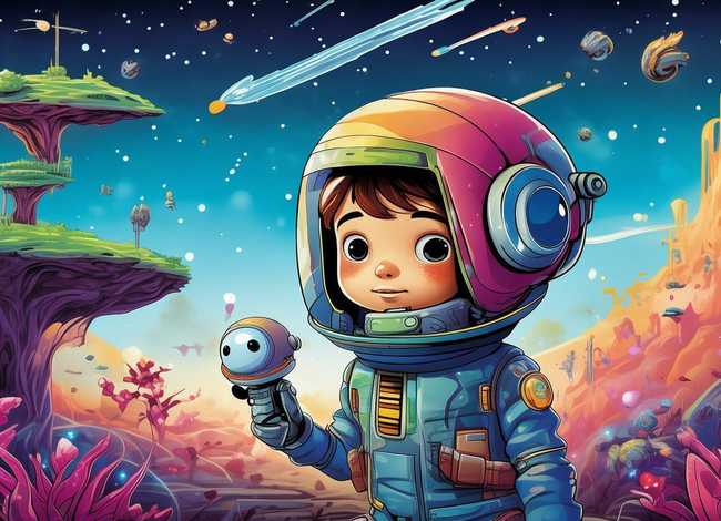 儿童科幻故事图片（儿童科幻片图片）