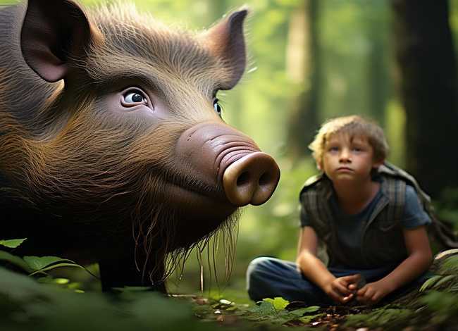 野猪的故事儿童文字;野猪的故事作文 野猪的故事儿童文字;野猪的故事作文