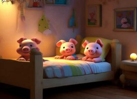 免费观看儿童睡前故事三只小猪、幼儿睡前故事三只小猪在线试听