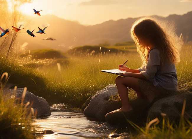 情景故事绘画图片、情景故事绘画图片素材