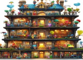 儿童故事讲解100层的房子、听故事100层的房子