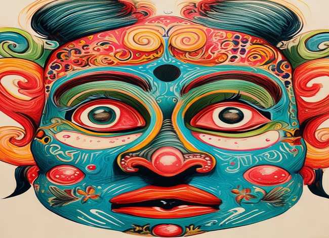 儿童故事脸谱原文 - 脸谱故事书原文