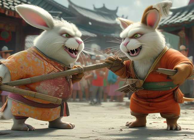 功夫兔与菜包狗的故事，功夫兔与菜包狗的故事内容