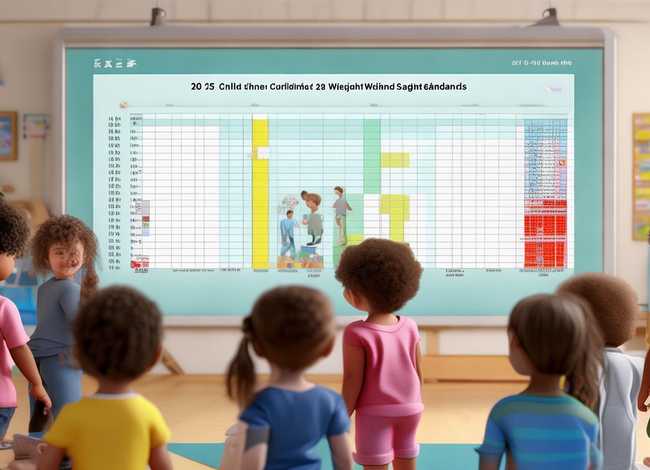 儿童最新身高体重标准表2025、儿童最新身高体重标准表2025年