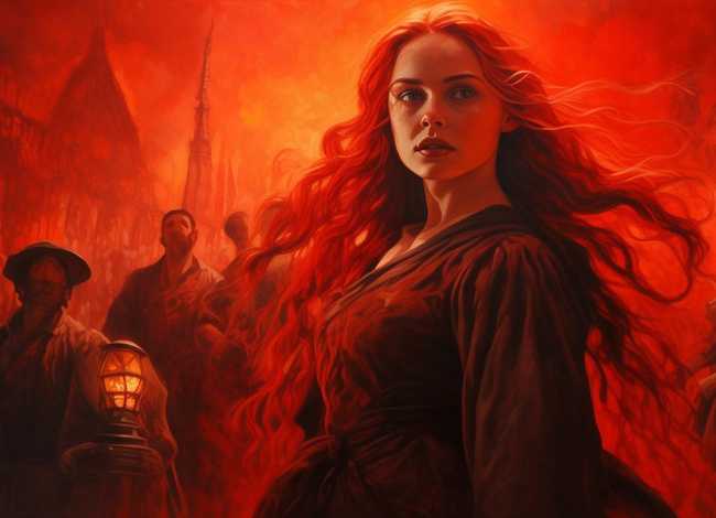 红色故事的画（关于红色故事的画）