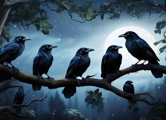 七只乌鸦睡前故事完整版 - 七只乌鸦睡前故事完整版免费听