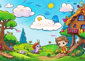 六岁儿童小故事图文、6岁幼儿简短小故事大全文字版