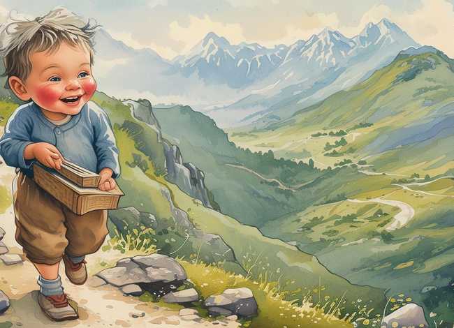 儿童古诗山行（小儿学古诗山行视频）