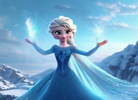 艾莎公主的故事儿童动画版 艾莎公主的故事动画片