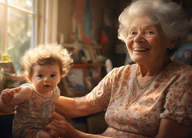 太奶奶与萌娃的故事 太奶奶与萌娃的故事大全
