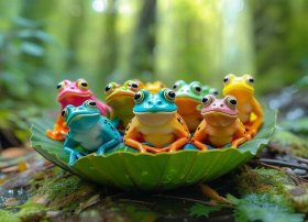 关于青蛙的儿歌 - 关于青蛙的儿歌简谱