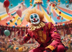 小丑故事图片；小丑故事图片素材