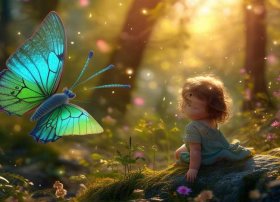 蝴蝶精灵儿童故事（蝴蝶精灵的故事）