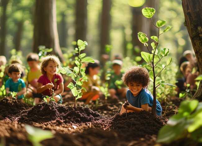 儿童故事种树，种树幼儿故事